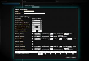 Quick and easy setup window